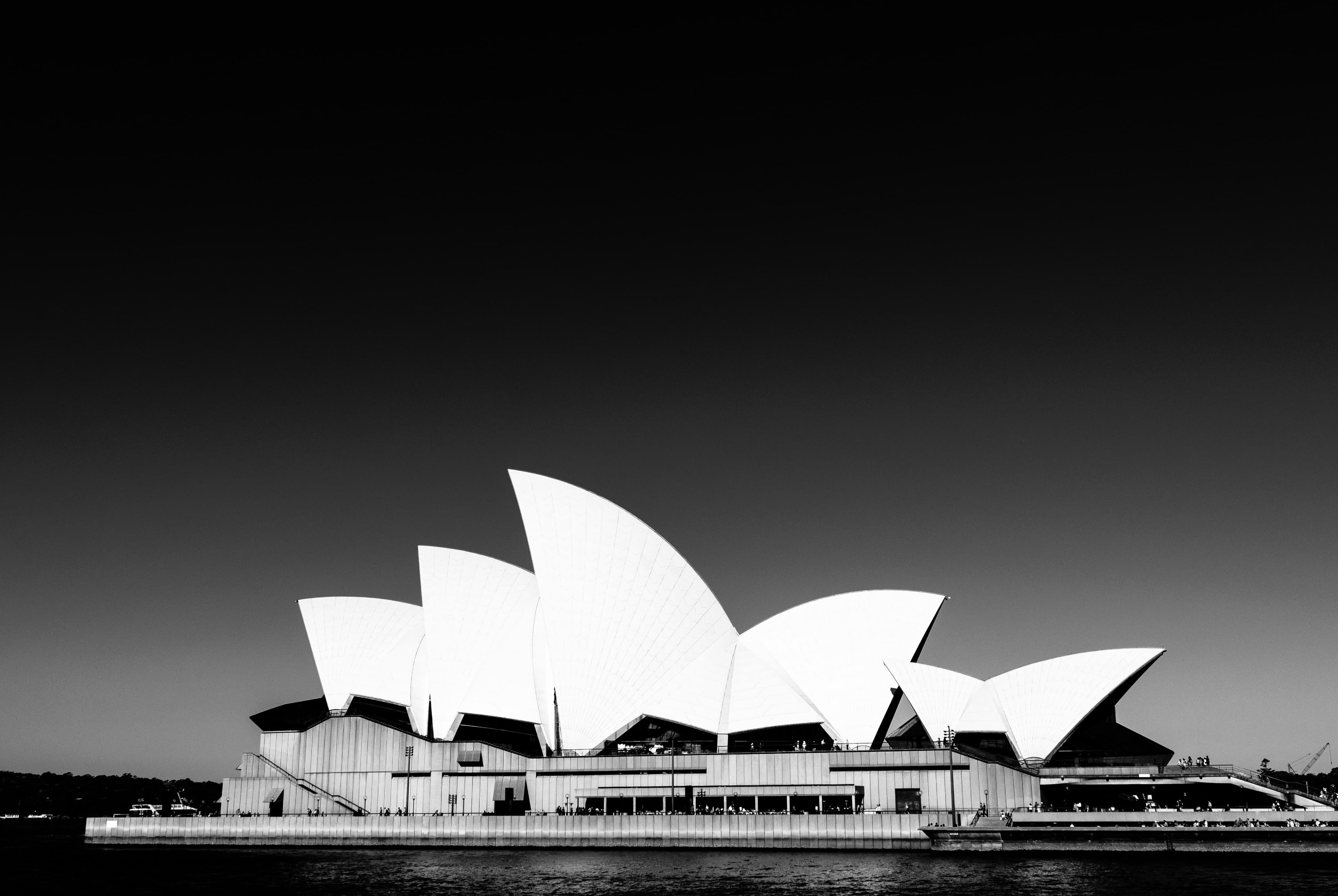 Sydney Opera House in the background