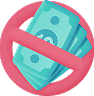 No hidden fees