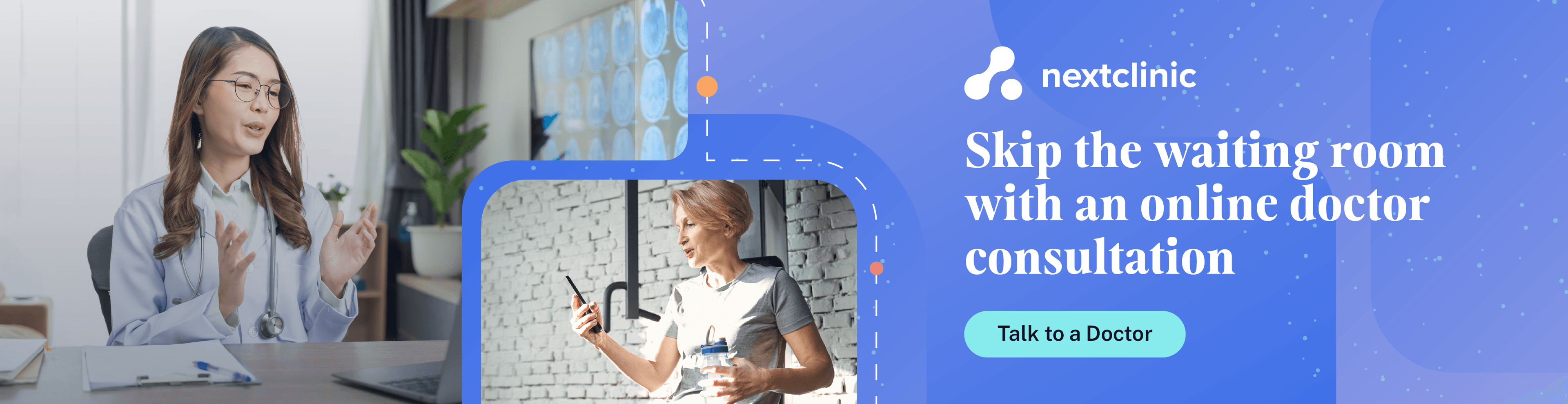 Online doctor consultation with NextClinic