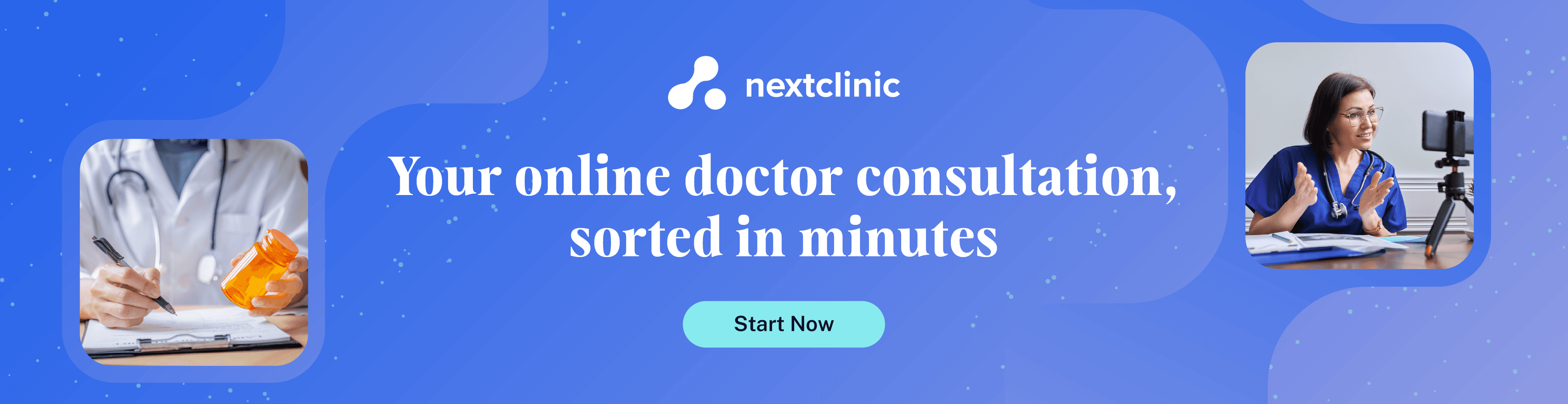 Online doctor consultation with NextClinic