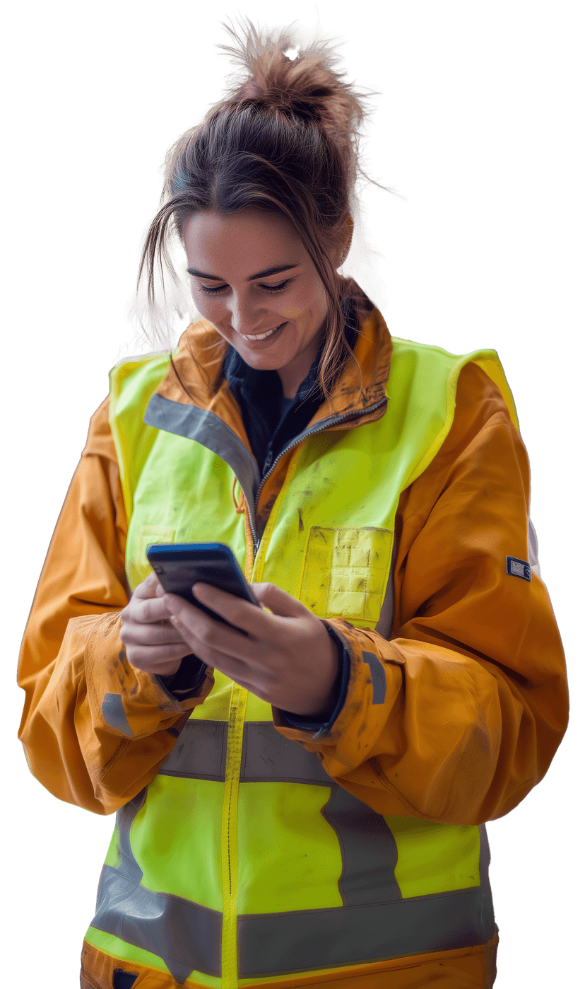 An australian worker applying a medical certificate online