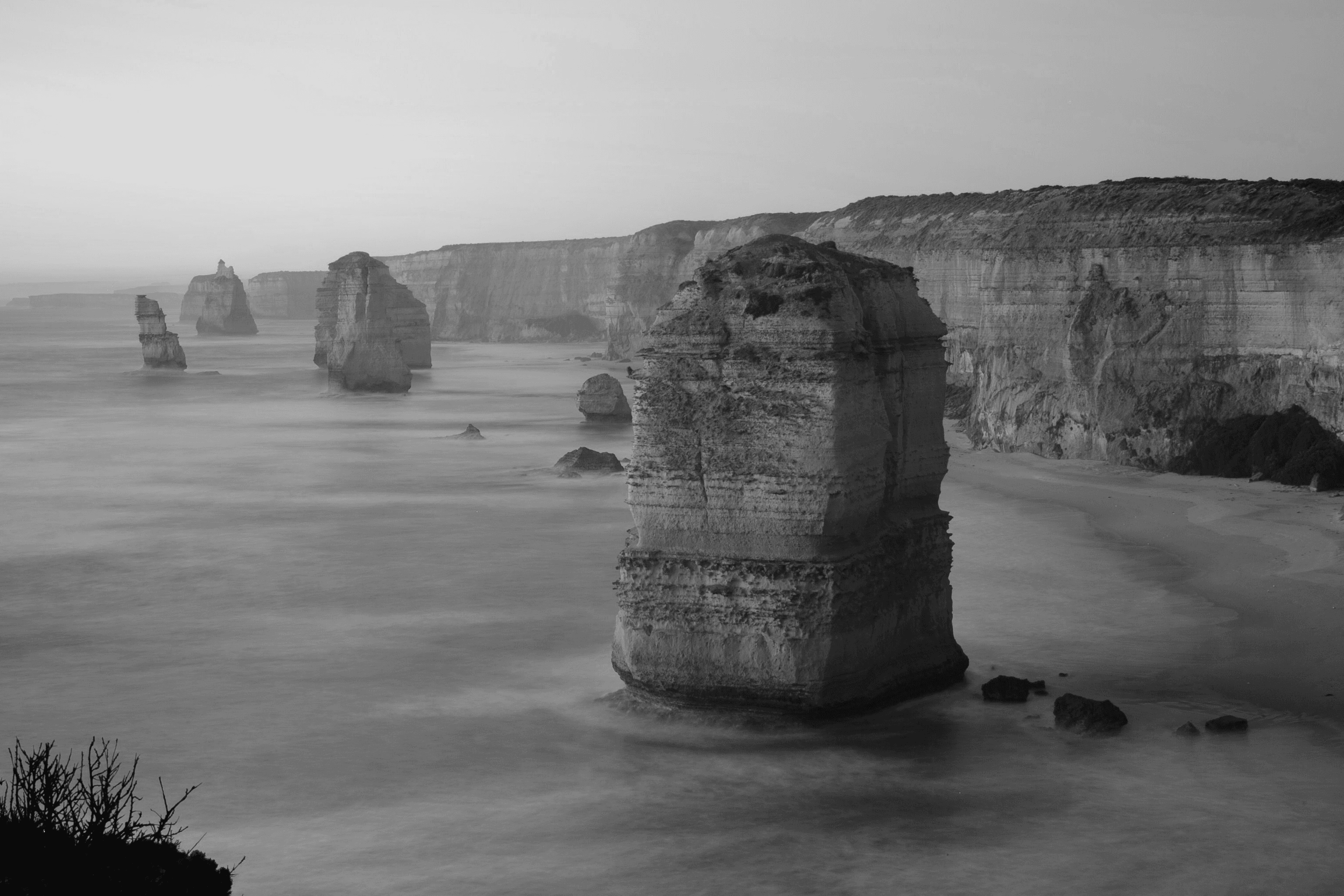 Twelve Apostles in the background